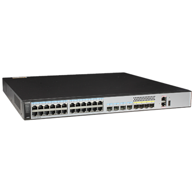 Huawei S5720-28X-SI-AC Bundle(24 Ethernet 10/100/1000 ports,4 of which are dual-purpose 10/100/1000 or SFP,4 10 Gig SFP+) - Image 2