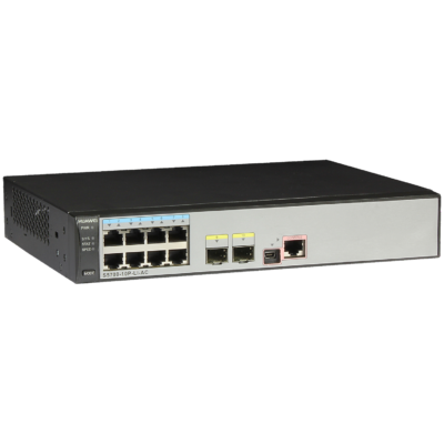 Huawei S5700-10P-LI-AC(supports 8 10/100/1000BASE-T ports, 2 GE SFP ports, fixed DC power) wholesale