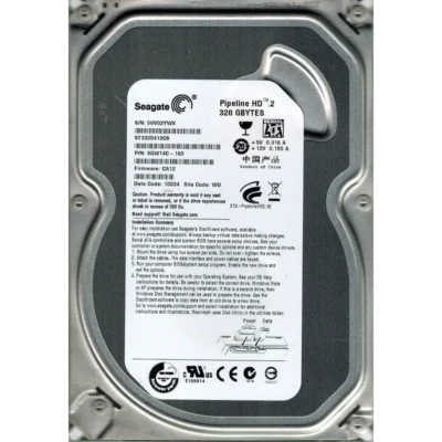 ST3320413CS - Seagate Pipeline HD.2 320GB 5900RPM SATA 3Gb/s 16MB Cache 3.5-inch Hard Drive wholesale