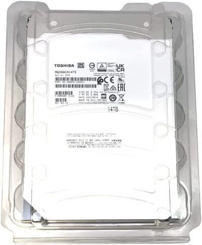 Toshiba 14TB Enterprise HDD SATA 6.0Gb/s 512e 7200 RPM 512MB Cache 3.5" Internal Hard Drive MG08ACA14TE - Image 6