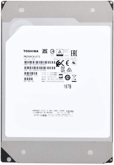 Toshiba 16TB Enterprise HDD SAS 12Gb/s 512e 7200 RPM 512MB Cache 3.5" Internal Hard Drive MG08SCA16TE - Image 4