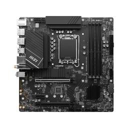 MSI PRO B760M-A WIFI DDR4 Intel B760 Chipset LGA1700 Socket Motherboard