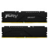 Kingston FURY Beast 32GB (2 x 16GB) 288-Pin PC RAM DDR5 5200 (PC5 41600) Desktop Memory Model KF552C40BBK2-32 wholesale