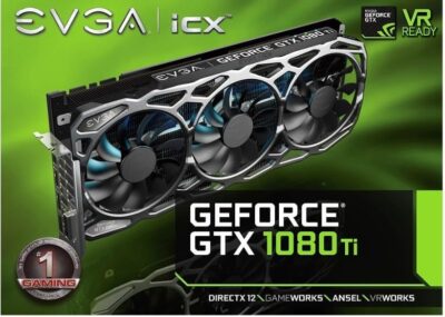 EVGA GeForce GTX 1080 Ti FTW3 Gaming, 11GB GDDR5X, iCX Technology - 9 Thermal Sensors & RGB LED G/P/M, 3X Async Fan Control, Optimized Airflow Design Graphics Card 11G-P4-6696-KR - Image 5