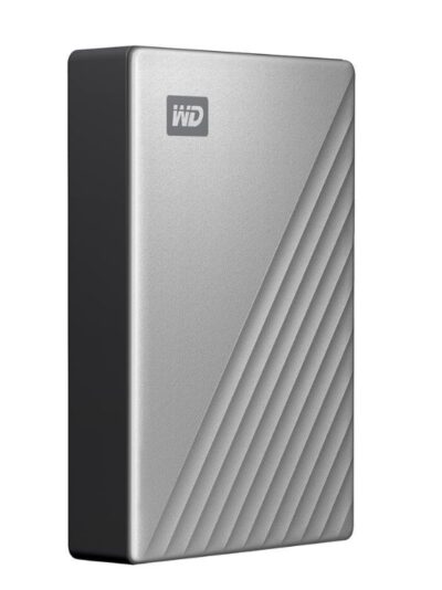WD 4TB Silver My Passport Ultra Portable Storage External Hard Drive USB-C for PC/Windows (WDBFTM0040BSL-WESN) wholesale