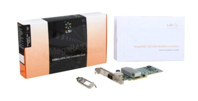 LSI 9380 MegaRAID MR SAS 9380-8e (LSI00438) PCI-Express 3.0 x8 Low Profile SAS RAID Controller Card--Avago Technologies - Image 5