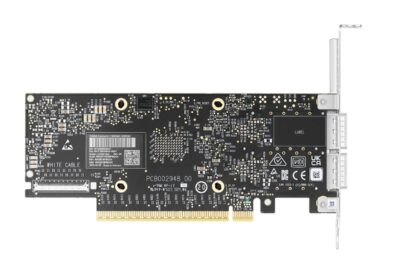 NVIDIA Mellanox MCX755106AS-HEAT ConnectX-7 InfiniBand & Ethernet Adapter Card 200GbE/NDR200, Dual-Port QSFP112, PCIe 5.0 x16, with x16 PCIe Extension Option, Secure Boot, Tall&Short Bracket wholesale