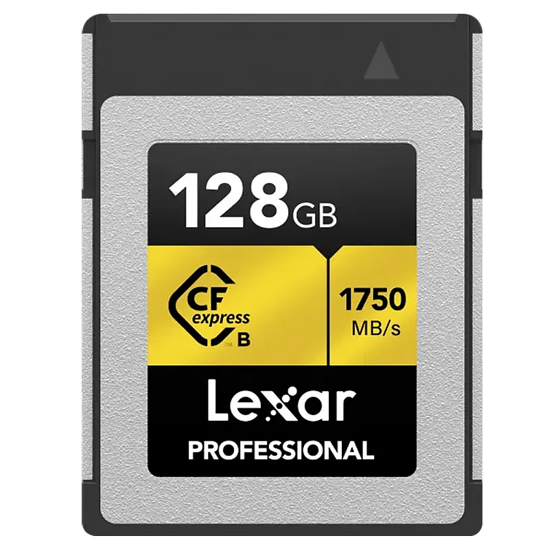 Lexar Professional CFexpress Type B Card GOLD Series LCXEXPR128G-RNENG