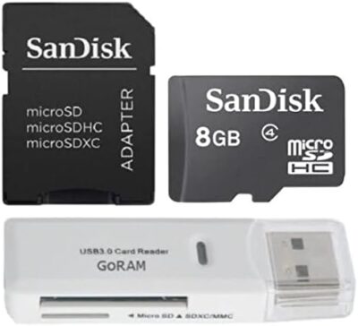 SanDisk 8GB Class 4 MicroSD Card SDSDQAB-008G - Image 2