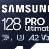 Samsung PRO Ultimate microSD Card + SD Adapter, 128 GB, for Smartphones, Drone and Action Cam, UHS-I U3, 200 MB/s Read, 130 MB/s Write, MB-MY128SA/WW wholesale