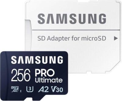 Samsung Pro Ultimate MB-MY256SB/WW MicroSD Card + USB Card Reader for Smartphones, Drone and Action Camera, UHS-I U3, 200MB/s Reading, 130MB/s Write, 256GB wholesale