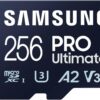 Samsung Pro Ultimate MB-MY256SB/WW MicroSD Card + USB Card Reader for Smartphones, Drone and Action Camera, UHS-I U3, 200MB/s Reading, 130MB/s Write, 256GB wholesale