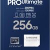 Samsung Pro Ultimate MB-MY256SB/WW MicroSD Card + USB Card Reader for Smartphones, Drone and Action Camera, UHS-I U3, 200MB/s Reading, 130MB/s Write, 256GB wholesale