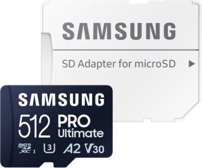 Samsung Pro Ultimate MB-MY512SB/WW 200MB/s Read 130MB/s Write MicroSD UHS-I U3 Memory Card Full HD & 4K UHD for Smartphone, Drone or Action Camera with USB Card Reader 512GB wholesale