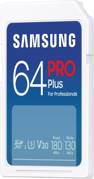 Samsung PRO Plus 64GB SD Memory Card (MB-SD64S/EU) UHS-I U3 Full HD & 4K UHD 180MB/s Read 130MB/s Writing for SLR Cameras and System Cameras (2023) wholesale