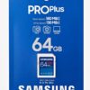 Samsung PRO Plus 64GB SD Memory Card (MB-SD64S/EU) UHS-I U3 Full HD & 4K UHD 180MB/s Read 130MB/s Writing for SLR Cameras and System Cameras (2023) wholesale