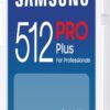 Samsung PRO Plus SD Card, 512GB, UHS-I U3, Full HD & 4K UHD, 180MB/s Read, 130MB/s Write, Memory Card for SLR Cameras and System Cameras, MB-SD512S/EU wholesale