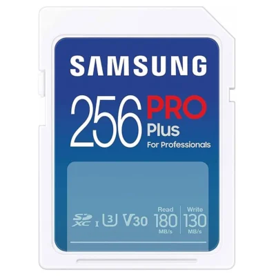 SAMSUNG PRO Plus Full Size 256GB SDXC Memory Card, Up to 180 MB/s, Full HD &amp,MB-SD256SB/WW wholesale