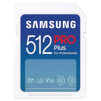 Samsung PRO Plus 512GB UHS-I U3 Full HD & 4K UHD 180MB/s Read 130MB/s Write Memory Card for Cameras and Drones with USB Card Reader MB-SD512SB/WW wholesale