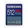 Samsung PRO Ultimate SD card, 512 GB, UHS-I U3, Full HD & 4K UHD, 200 MB/s read, 130 MB/s write, Memory card for smartphone, Drone or action cam, MB-SY512S/WW wholesale Samsung PRO Ultimate SD card, 512 GB, UHS-I U3, Full HD & 4K UHD, 200 MB/s read, 130 MB/s write, Memory card for smartphone, Drone or action cam, MB-SY512S/WW wholesale