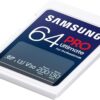 Samsung PRO Ultimate SD card, 64 GB, UHS-I U3, Full HD & 4K UHD, 200 MB/s read, 130 MB/s write, Memory card for smartphone, Drone or action cam, Includes USB card reader, MB-SY64SB/WW wholesale Samsung PRO Ultimate SD card, 64 GB, UHS-I U3, Full HD & 4K UHD, 200 MB/s read, 130 MB/s write, Memory card for smartphone, Drone or action cam, Includes USB card reader, MB-SY64SB/WW wholesale