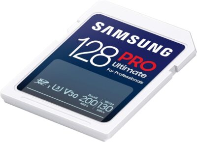 Samsung PRO Ultimate SD card, 128 GB, UHS-I U3, Full HD & 4K UHD, 200 MB/s read, 130 MB/s write, Memory card for smartphone, Drone or action cam, Includes USB card reader, MB-SY128SB/WW - Image 5