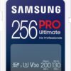 Samsung PRO Ultimate SD card, 256 GB, UHS-I U3, Full HD & 4K UHD, 200 MB/s read, 130 MB/s write, Memory card for smartphone, drone or action cam, Incl. USB card reader, MB-SY256SB/WW wholesale Samsung PRO Ultimate SD card, 256 GB, UHS-I U3, Full HD & 4K UHD, 200 MB/s read, 130 MB/s write, Memory card for smartphone, drone or action cam, Incl. USB card reader, MB-SY256SB/WW wholesale