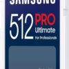 Samsung PRO Ultimate SD card, 512 GB, UHS-I U3, Full HD & 4K UHD, 200 MB/s read, 130 MB/s write, Memory card for smartphone, Drone or action cam, Includes USB card reader, MB-SY512SB/WW wholesale