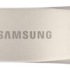 Samsung BAR Plus USB Flash Drive Type-A 64GB 200MB/s Read 30MB/s Write Durable USB 3.1 Flash Drive with Keyring Champagne Silver MUF-64BE3/APC wholesale