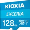 Kioxia 128GB microSD Exceria Flash Memory Card w/Adapter U1 R100 C10 Full HD High Read Speed 100MB/s LMEX1L128GG2 wholesale