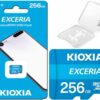 Kioxia Exceria 256GB MicroSD UHS-I Class 10 Full HD 100MB/s MicroSDHC Memory Card for Smartphone & Tablet Bundle with (1) GoRAM Plastic Case (256GB, 1 Pack) wholesale