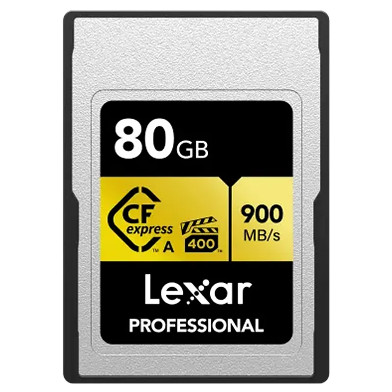 Lexar Professional CFexpress Type A Card GOLD Series LCAGOLD080G-RNENG