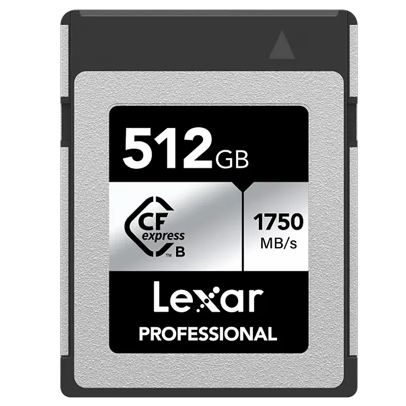 Lexar Professional CFexpress Type B Card SILVER Series LCXEXSL512G-RNENG