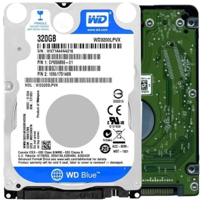 WD Blue 320GB 2.5" 8MB WD3200LPVX HDD Hard Disk Drive wholesale