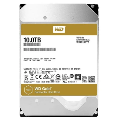 WD Gold WD101KRYZ 10TB SATA 6Gbps 7.2K 256MB 3.5in ENT HDD wholesale