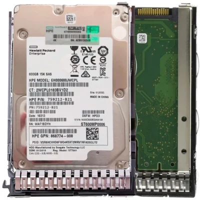 HPE 600GB SAS 2.5" 759212-B21 HDD Hard Disk Drive wholesale