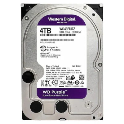 WD WD43PURZ 4TB WD Purple Surveillance Internal Hard Drive HDD - SATA 6 Gb/s, 256 MB Cache, 3.5" - WD43URZ wholesale
