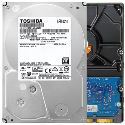TOSHIBA DT01-V 500GB 3.5" 32MB DT01ABA050V HDD Hard Disk Drive wholesale