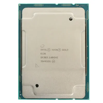 Intel CD8067303405900 Xeon Gold 6126, 12 Cores, 2.6 GHz, 19.25 MB Cache, DDR4 up to 2666 MHz, 125W TDP wholesale