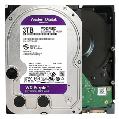 WD Purple WD33PURZ 3 TB Hard Drive 3.5" Internal SATA SATA/600 5400rpm wholesale