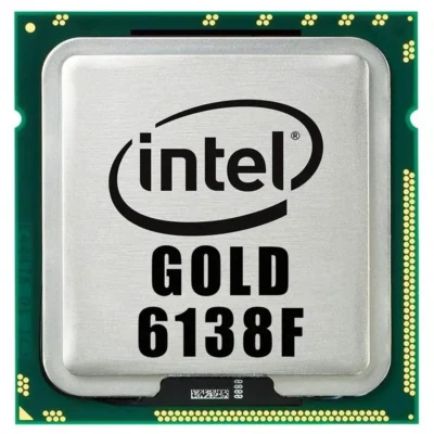 6138F Intel Xeon Gold 20C 40T Socket FCLGA3647 135 W CPU Processor wholesale