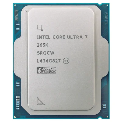 Intel Core Ultra 7 265K - Core Ultra 7 (Series 2) Arrow Lake 20-Core (8P+12E), LGA 1851, 125W Desktop Processor - BX80768265K