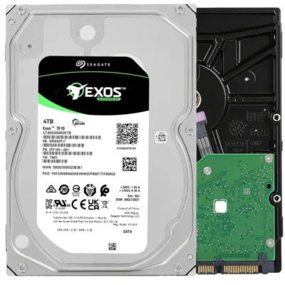 Seagate Exos 7E10 ST4000NM007B 4 TB Hard Drive - Internal - SAS (12Gb/s SAS) - Storage System, Video Surveillance System Device Supported - 7200rpm wholesale