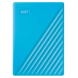 WD 2TB My Passport, Portable External Hard Drive, Blue, backup software with defense against ransomware, and password protection, USB 3.1/USB 3.0 compatible - WDBYVG0020BBL-WESN
