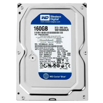 Western Digital 160 GB Caviar Blue SATA 7200 RPM 8 MB Cache Bulk/OEM Desktop Hard Drive WD1600AAJS wholesale