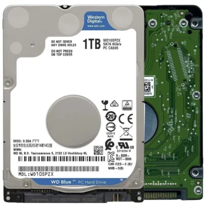 WD Blue 1TB 5400 RPM 128MB Cache SATA 6.0Gb/s 2.5" Mobile Hard Drive WD10SPZX wholesale