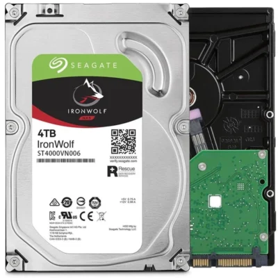 Seagate IronWolf ST4000VN006 4TB 5400 RPM 256MB Cache SATA 6.0Gb/s 3.5" Internal Hard Drive wholesale