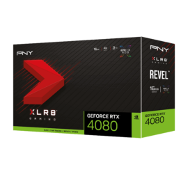 PNY XLR8 RTX 4080 REVEL EPIC-X Triple Fan VCG408116TFXPPB NVIDIA GPU