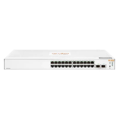 Aruba Instant On 1830 24-Port Gb Smart Switch - 24x 1G |2X SFP | Fanless | US Cord (JL812A#ABA) wholesale