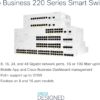 CISCO DESIGNED Business CBS220-24P-4X Smart Switch | 24 Port GE | PoE | 4x10G SFP+ wholesale CISCO DESIGNED Business CBS220-24P-4X Smart Switch | 24 Port GE | PoE | 4x10G SFP+ wholesale